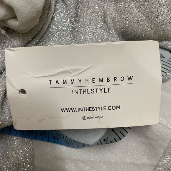 Silver Dress.Size - M - Picture 10 of 10